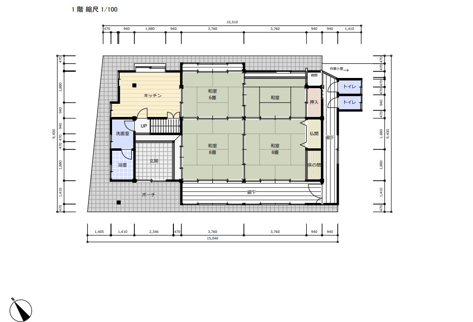 detached 長浜市木之本町川合